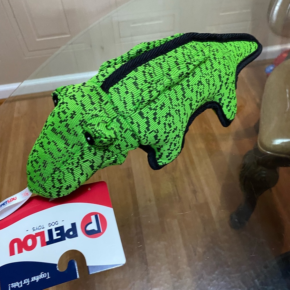 Petlou Aligator With Squeaker 14” Very Durable